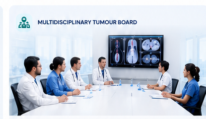 Multidisciplinary tumour board meeting